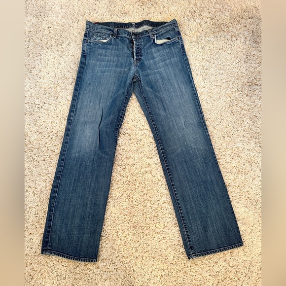 Men’s 7 for all mankind Relaxed Jeans - Picture 1 of 4